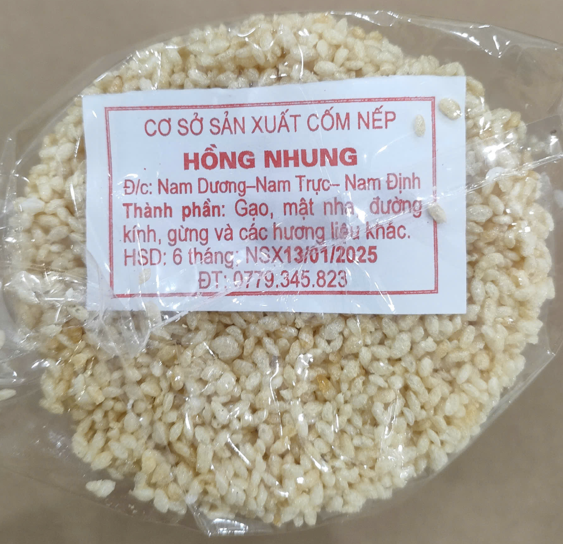 Cốm Nếp Hồng Nhung